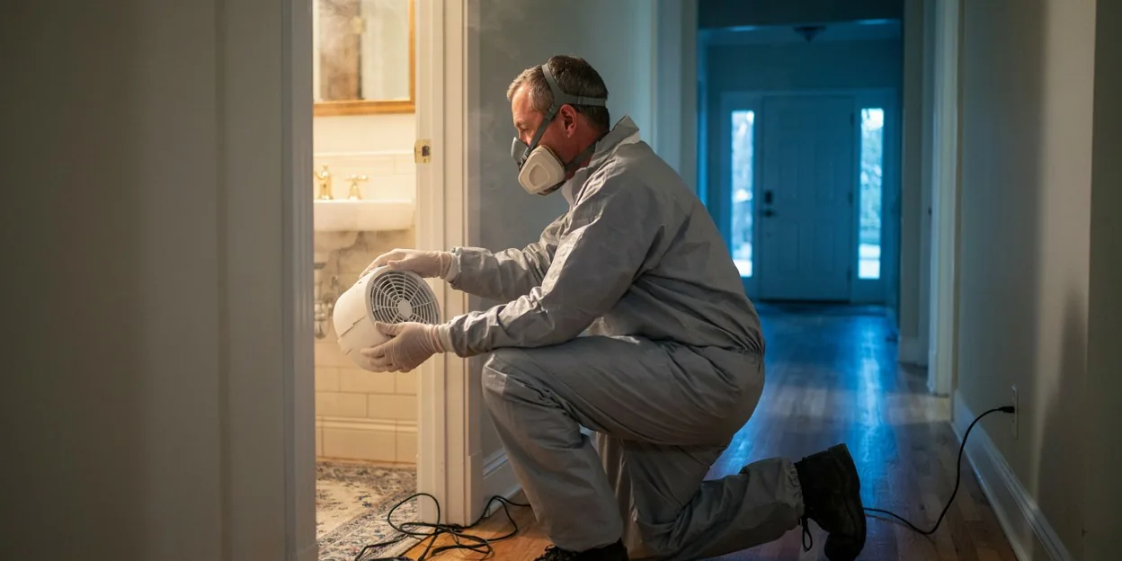 Water damage restoration in Andover, MN